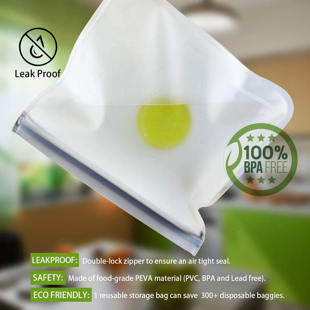 Reusable Silicone Food Storage Bag